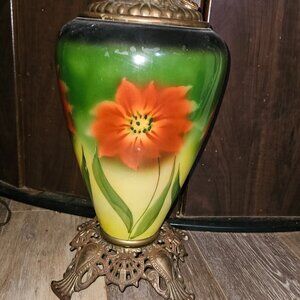 19th century FGco Kerosene Lamp missing wick and glass for the top